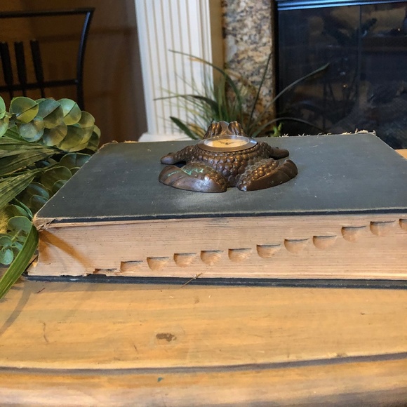 Rare Vintage Quartz Frog Clock - Picture 4 of 8